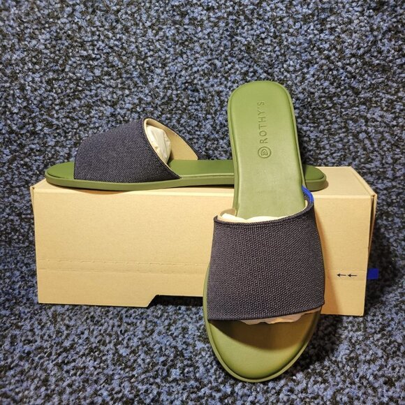 EUC Rothy's Maritime Sandal | Navy | Blue - Size 7 - Picture 10 of 10